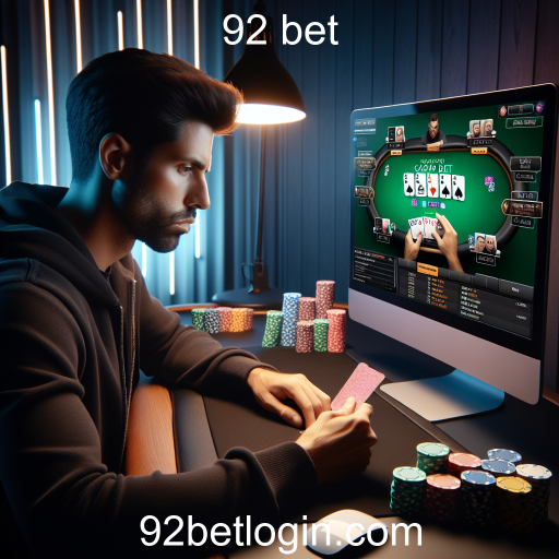 A Ascensão do Poker Online no 92 Bet