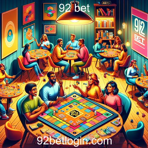 A Diversão dos Jogos de Mesa no 92 Bet